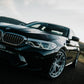 SWF18 forged wheels on a BMW 540i G30, front three-quarter
