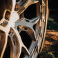 SWF18 forged wheels on a BMW 540i G30, brushed spoke detail