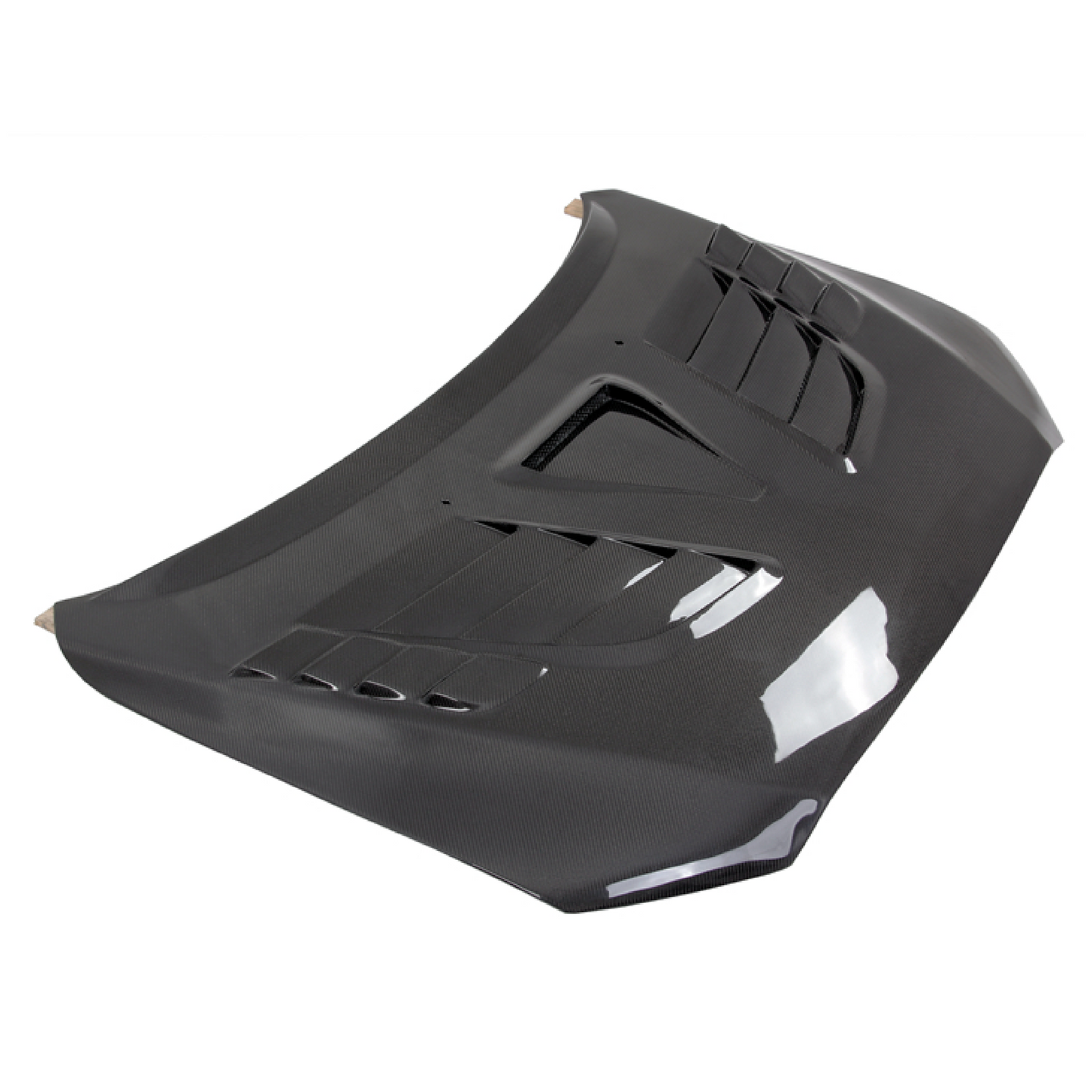 VARIS TYPE 2 STYLE CARBON FIBER HOOD FOR 2008-2017 MITSUBISHI LANCER CJ CF - SpeedWorks Automotive
